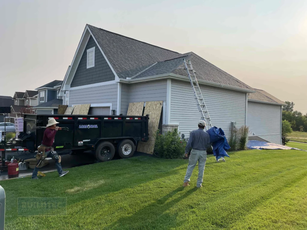 Storm damage roofing in Lake Elmo, MN