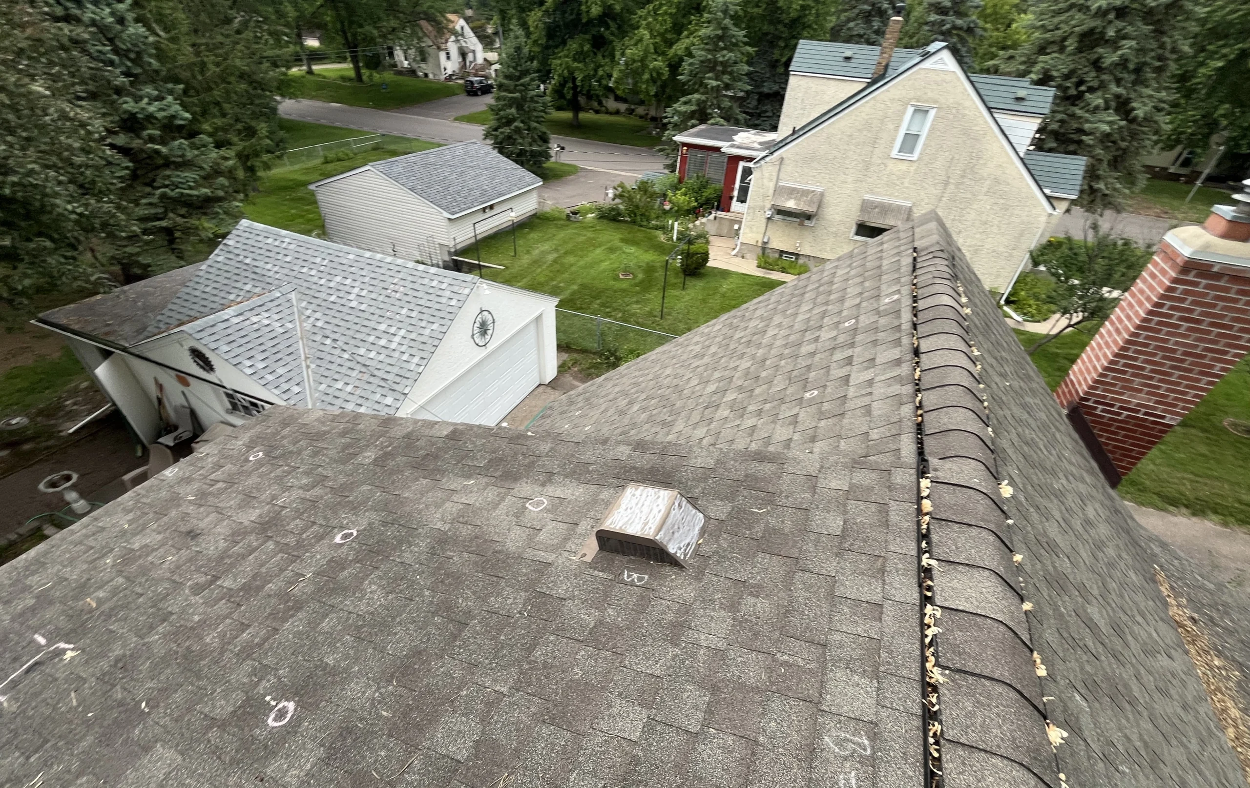 Roof Inspection in Roseville, MN done by Buildtec.