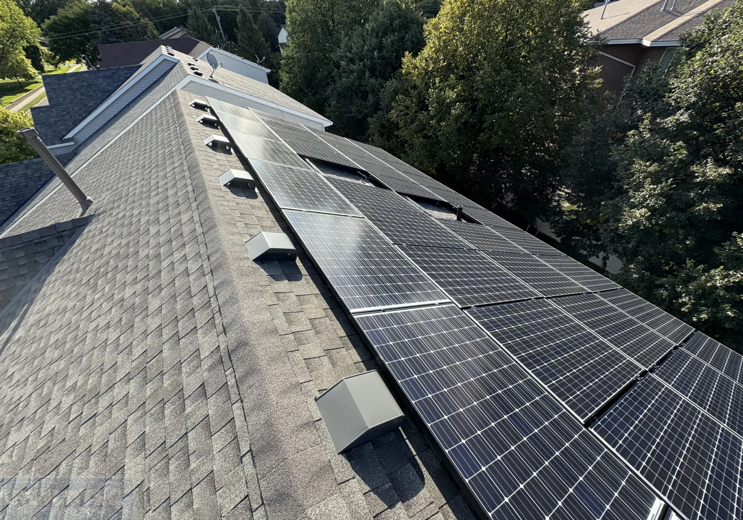Roofing with Solar Panel pre installed in White Bear Lake, MN