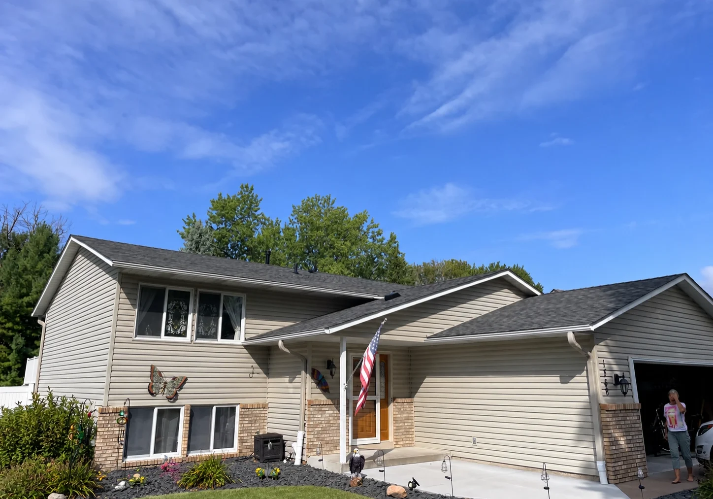 Roof Replacement in Forest Lake, MN. Done by Buildtec.
