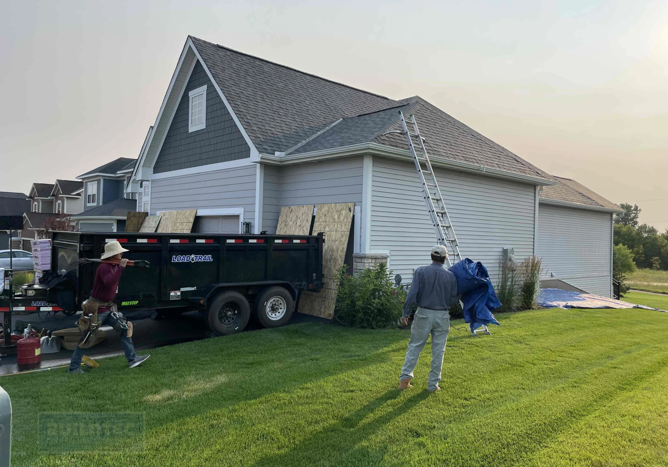 Storm damage roofing in Lake Elmo, MN