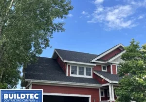 GAF Timberline UHDZ Charcoal shingles. Roofing in Hugo, MN.